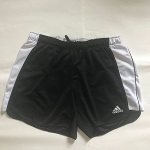 🎈Adidas ClimaLite Black White Running Shorts